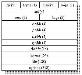 DHCP frame